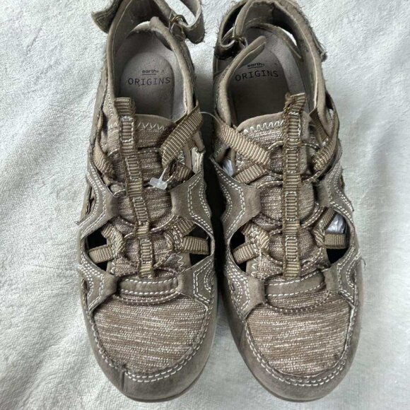 EUC Earth Origins Sneakers Sandals Sedona Brown Size 8.5 - Picture 2 of 9